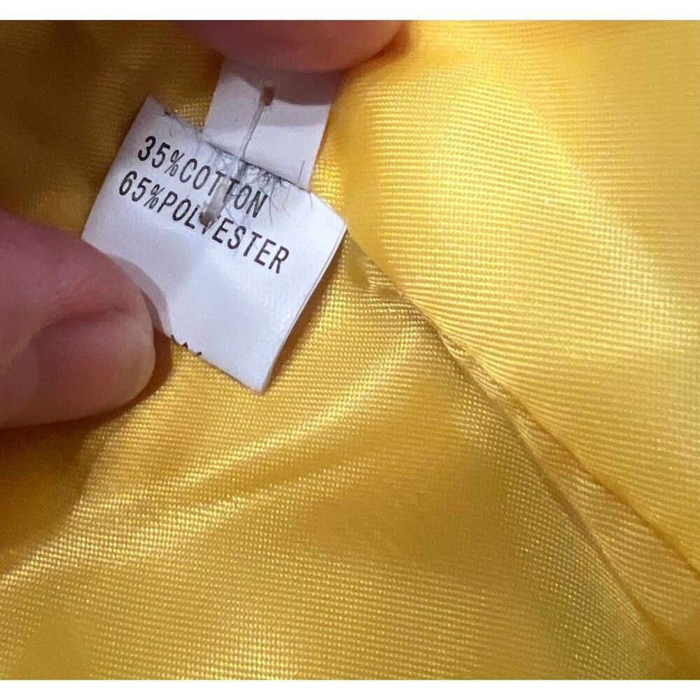 Yellow Faux Fur Teddy Jacket - Picture 3 of 5